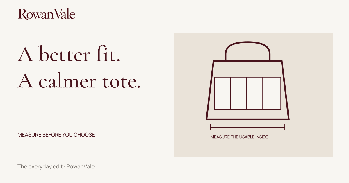 How to choose a felt bag organizer that fits — illustrated guide