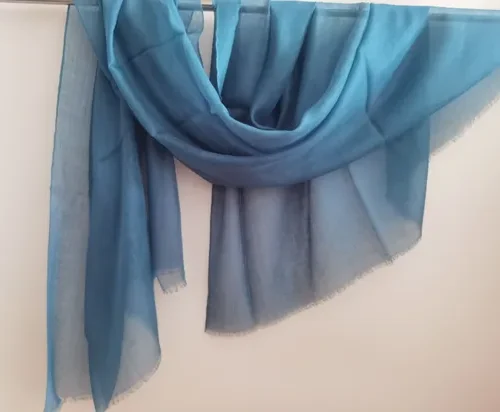 Airy modal & wool wrap — supplier product photograph