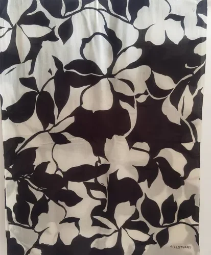 Floral fine wool wrap — supplier product photograph