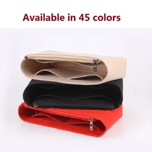Medium felt bag insert — supplier product photograph